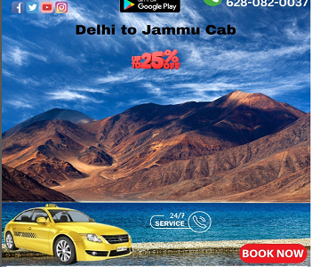 Convenient and Reliable Delhi to Jammu booking fare - Book with Chikucab Today