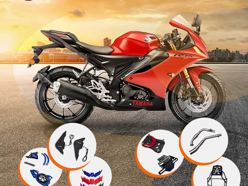 Yamaha Bike Accessories in India - PGXPITSTOP