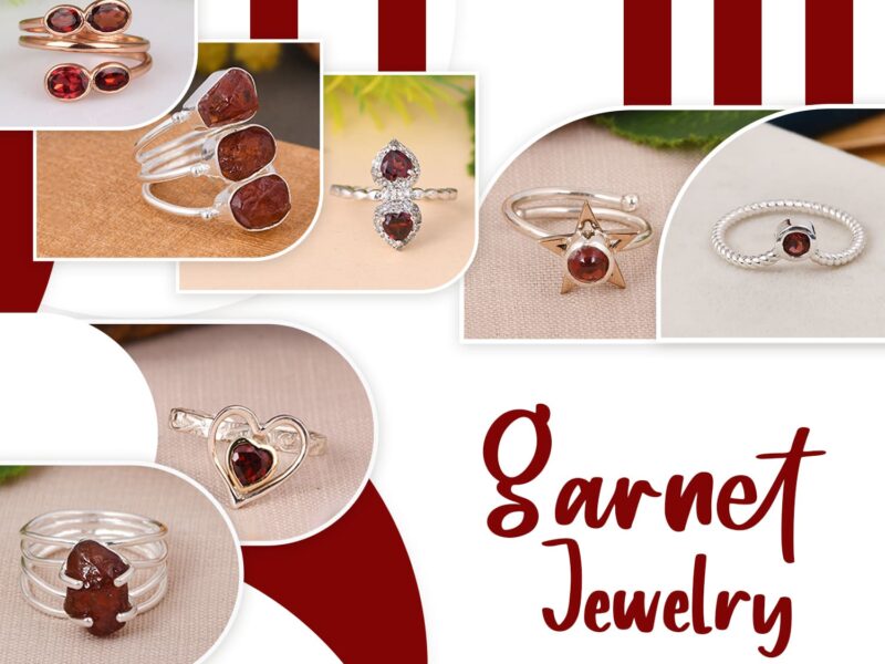 Stunning Garnet Jewelry for Sale - Discover the Beauty at DWS Jewellery