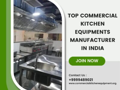 Top Commercial Kitchen Equipments Manufacturer in India