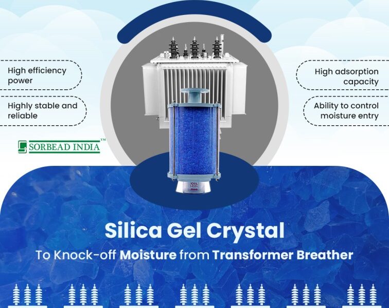 Silica gel for transformer breather