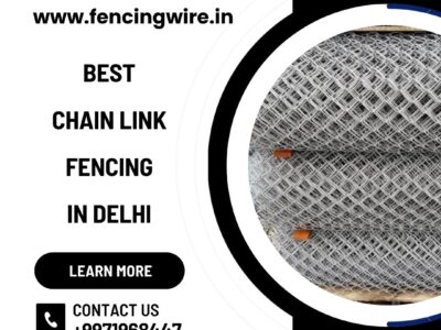 Best chain link fencing in Delhi
